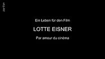 Watch Lotte Eisner, aucun lieu, nulle part
