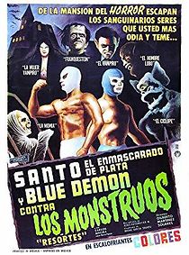 Watch Santo and Blue Demon Against the Monsters