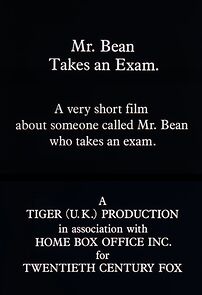 Watch Mr. Bean Takes an Exam (Short 1991)
