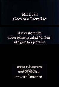 Watch Mr. Bean Goes to a Première (Short 1991)