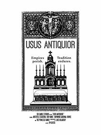 Watch Usus Antiquior (Short 2017)