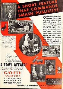 Watch A Fowl Affair (Short 1931)