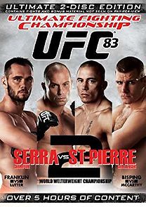 Watch UFC 83: Serra vs. St. Pierre 2