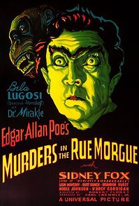 Watch Murders in the Rue Morgue