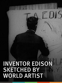 Watch Edison Drawn by 'World' Artist (Short 1896)